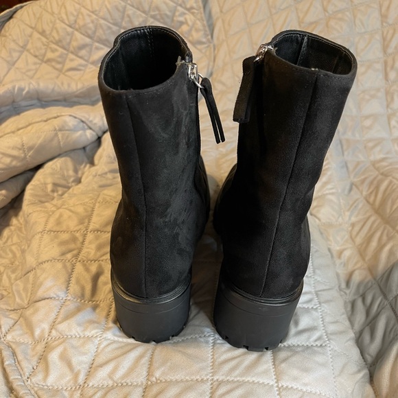Zara combat style black boot size 39 - Picture 2 of 6